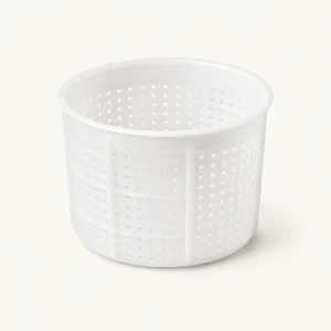 Small perforated cheese mould
